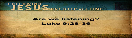 Following Jesus One Step at a Time